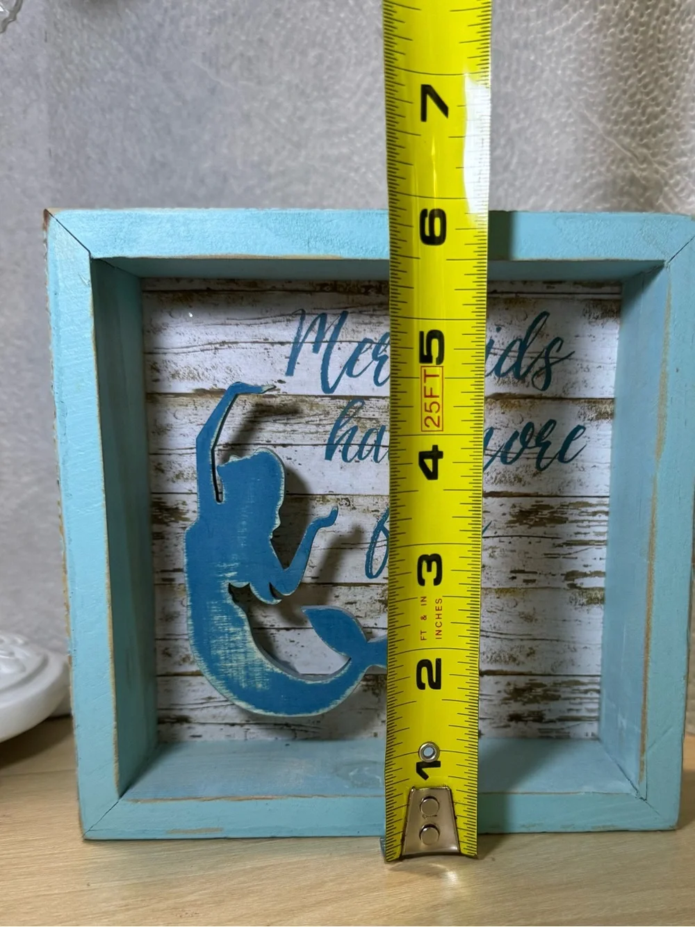 🧜🏼‍♀️🧜🏼‍♀️Mermaids Have More Fun! Shadow Box Room Decor